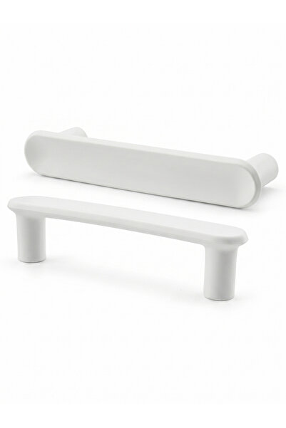 IKEA GUBBARP kulp, beyaz, 116 mm, 2 adet