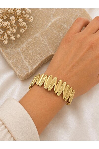 stainless steell Half Steel Handcuff Bracelet