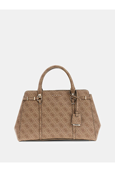Guess Leona Logo Satchel Bag