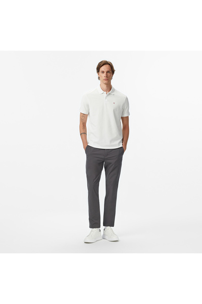 Calvin Klein Slim Tech Stretch Trouser Erkek Gri Pantolon