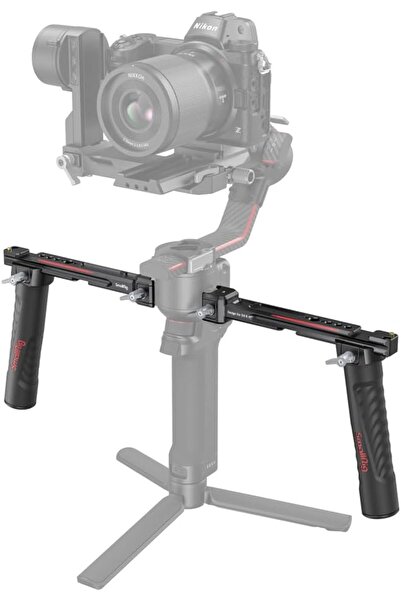 SmallRig مقبض يدوي مزدوج لكاميرات DJI RS 2 / RSC 2 / RS 3 / RS 3 Pro - 3027