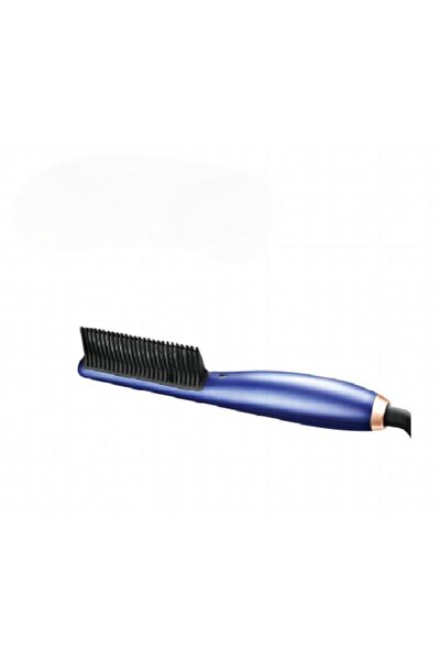Tradeo Electric Hair Straightening Comb Brush Fast Heat Anti-Frizz Styler for...