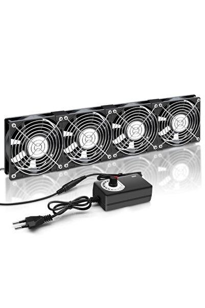 Ruizhi Ανεμιστήρας κουτιού 480 χιλιοστών 12V για υπολογιστή - Ρυθμιζόμενη ταχ...