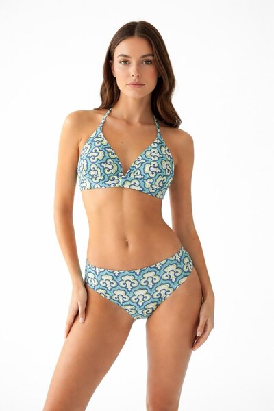 Jeopardi Kadın Desenli Bikini Takımı
