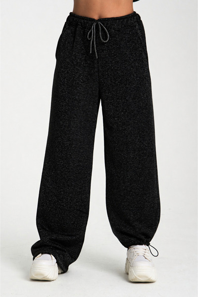 Fer Valiant Καλοκαιρινό ανοιξιάτικο γυναικείο αθλητικό παντελόνι με γκλίτερ κ...