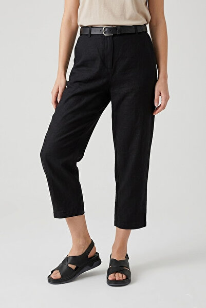 Esem M-027 Μαύρα γυναικεία σανδάλια από γνήσιο δέρμα