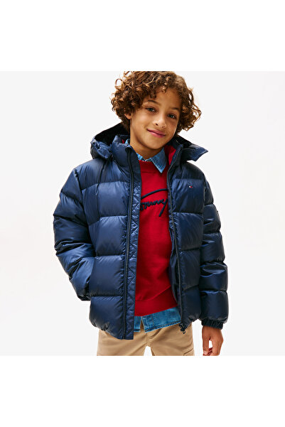 Tommy Hilfiger Lacivert Erkek Çocuk Şişme Mont KB0KB10091C1G