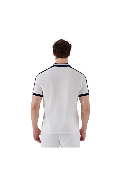 Ellesse Ανδρικό μπλουζάκι πόλο λευκό 6SM5016