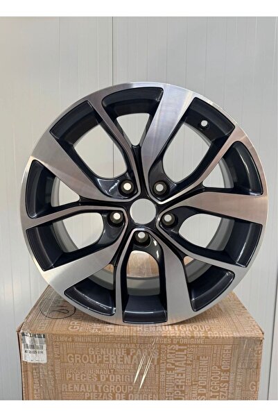 Renault Σετ 4 Ζάντες Αλουμινίου 17” Γνήσιες OEM 5x114.3 ET43