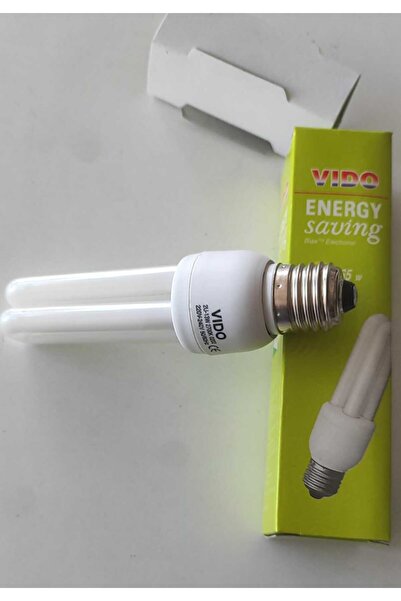 Vido 13W Enerji Tasarruflu Ampul - E27 Duy (Sarı Işık)