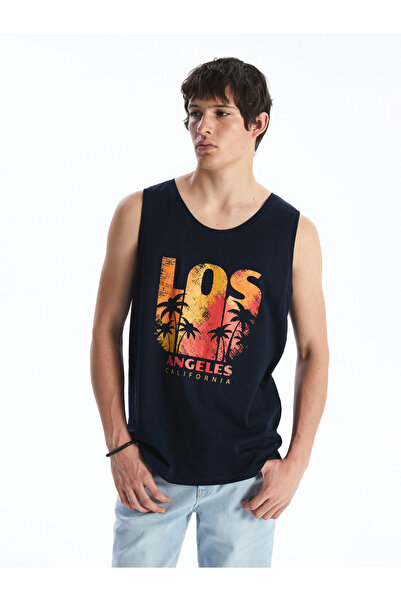 LC Waikiki Ανδρικό αμάνικο T-shirt με λαιμόκοψη