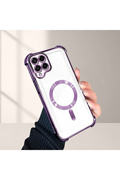 CASEVIBE Samsung Galaxy M33 Uyumlu Sade şık darbeye dayanıklı ve uzun ömürlü ...