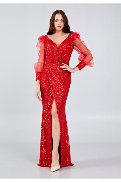 Sienna Fashion Κόκκινο φόρεμα Φλωρεντίας