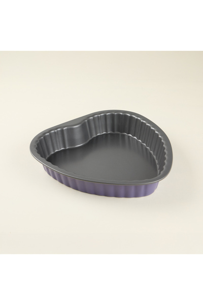 Guardini Heart Cake Mold Purple 25cm