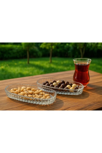 ENAVM 2 li MİNİ kayık london çerezlik sosluk kayık 14 cm