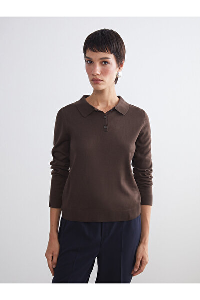 LC Waikiki Polo Neck Women's Knitwear Sweater