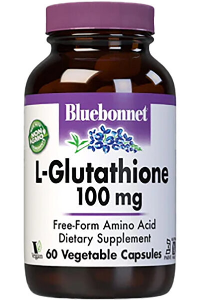 Bluebonnet L Glutathione 100 Mg 60 Capsules