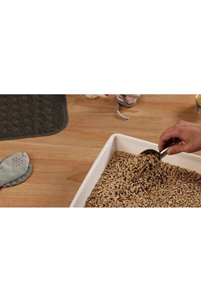 torcat %100 Çam Peleti Kedi Kumu %100 Organik Tozsuz Doğal Çam Kokulu 6mm 10 ...