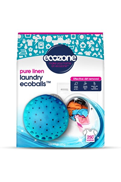 Ecozone ECOBALLS - ΜΠΑΛΑ ΓΙΑ ΠΛΥΣΙΜΟ ΡΟΥΧΩΝ, ΜΕ ΑΡΩΜΑ ΛΙΝΑΡΙΟΥ, ECOZONE, 250 ...