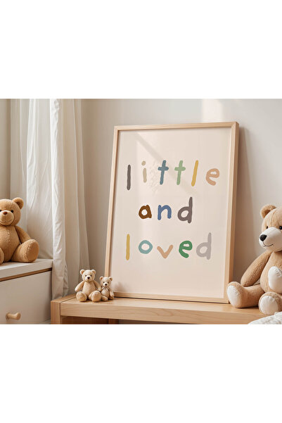 Pegziz Παιδικό Δωμάτιο Little and Loved Γραπτός Πίνακας Ζωγραφικής με Φυσικό ...