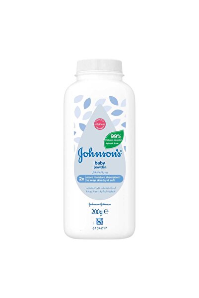 Johnson ’s Baby Powder, 2x More Moisture Absorption, 200g