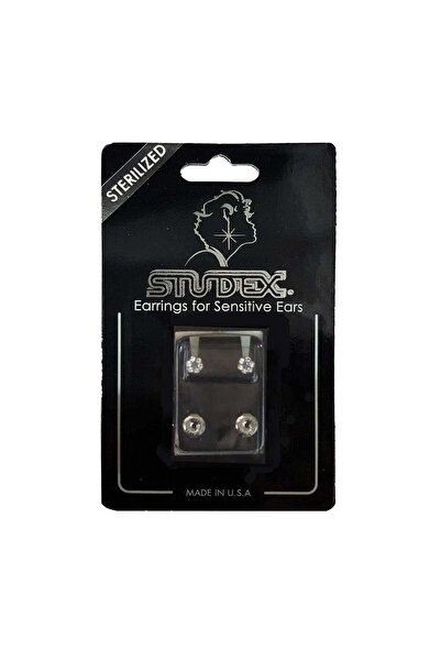 Studex Daisy Crystal Sapphire Large Sterilized St. Steel