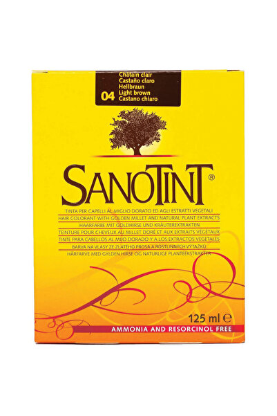 Sanotint 04 Light Brown 125 Ml