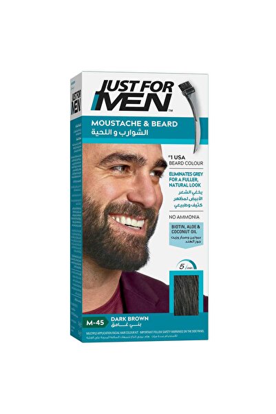 Just For Men Just-For-Men Hair Color Moustache & Beard Dark Brown 2747