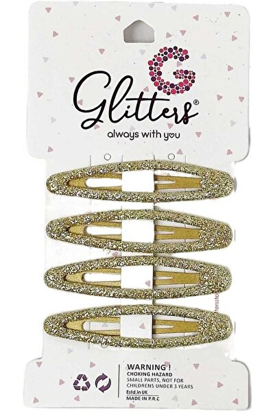 glitters 4 Pc Gold Clip-Glt2821