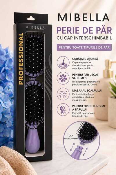 WOMEN Perie de păr profesională cu cap interschimbabil