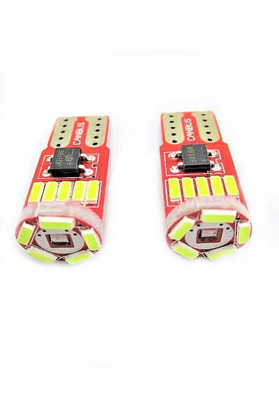 PARADOX SINCE 1992 LED T10 W5W 15 SMD 3014 CANBUS 12V Λευκό Φως Σετ 2 τεμαχίων