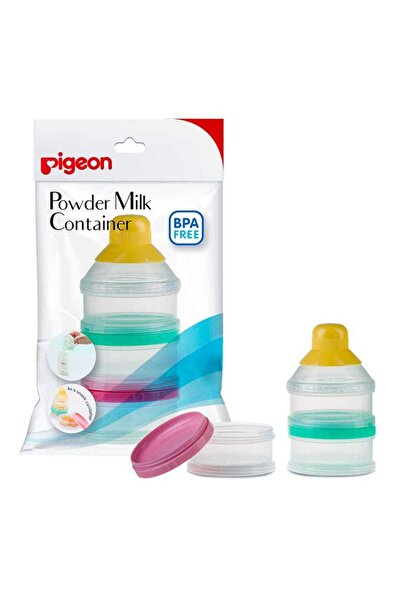 Pigeon Powder Milk Container Transparent