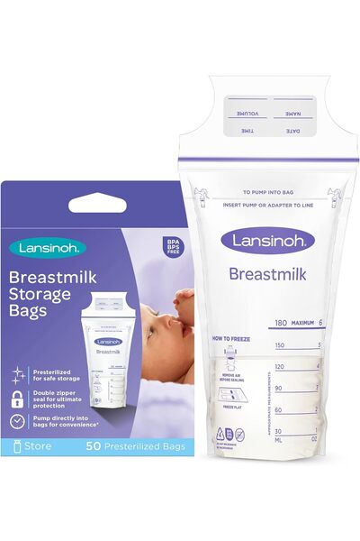 Lansinoh Breastmilk Storage Bags 50'S