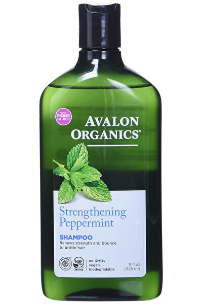 Avalon Organics Strengthening Peppermint Shampoo 11oz