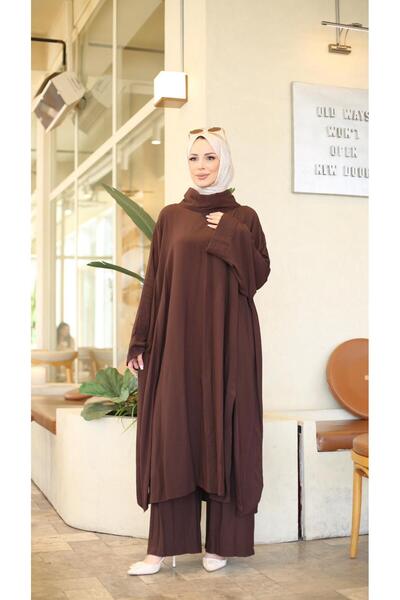 Moda İncir ΣΕΤ ΔΥΟ ΤΕΜΑΧΙΩΝ ΜΕ ΠΑΝΤΕΛΟΝΙ ΓΙΑ ΚΑΘΗΜΕΡΙΝΗ ΧΡΗΣΗ