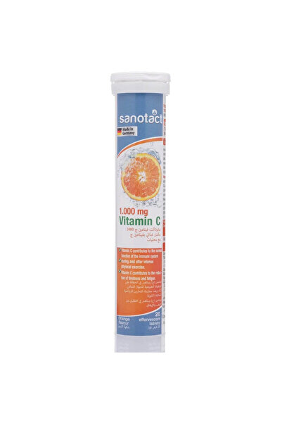 SANOTACT Vitamin C 1000 Mg 20 Effervescent Tablets