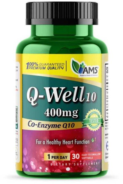 AMS Coq10 400Mg Sgel 30S