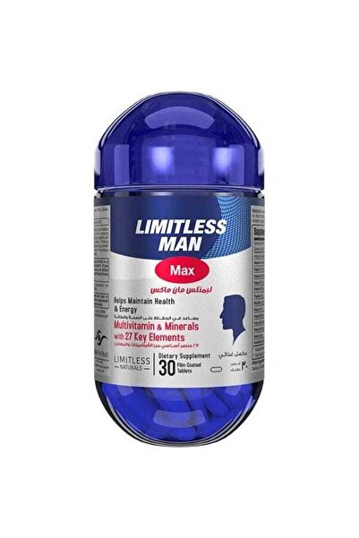 Limitless Man Max Multivitamin And Minerals 30 Tablet