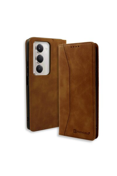 Bodycell Θήκη Xiaomi Redmi 15 5G Book Case Πορτοφόλι - Brown