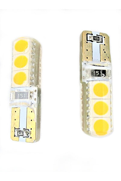 PARADOX SINCE 1992 LED T10 W5W 6 SMD Σιλικόνης 12V Θερμό Φως για Εσωτερικό Αυ...