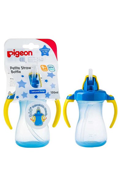 Pigeon Straw Bottle Blue 150ml