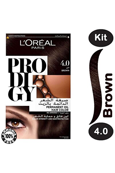 L'Oreal Paris Prodigy Hair Coloring Sepia - Brown 4.0