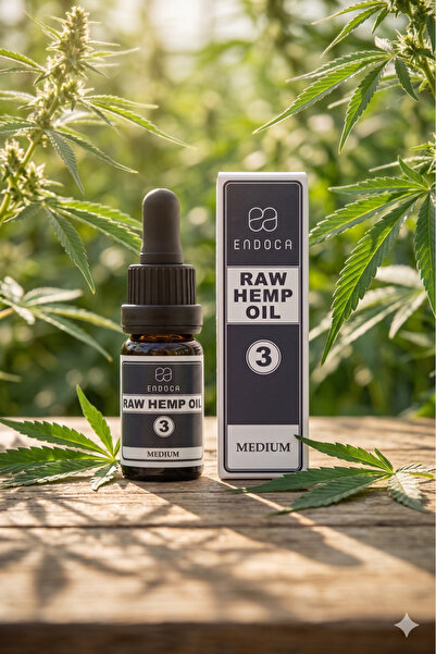 ENDOCA RAW c.b.d Medium Drop 300mg %3 oil yağ yağı 10ml