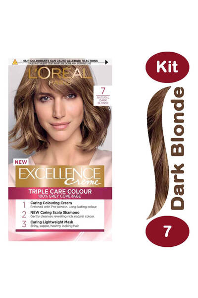 L'Oreal Paris Excellence Hair Color Natural Blonde 7