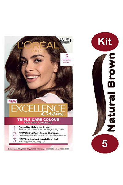 L'Oreal Paris Excellence Hair Color Light Brown 5