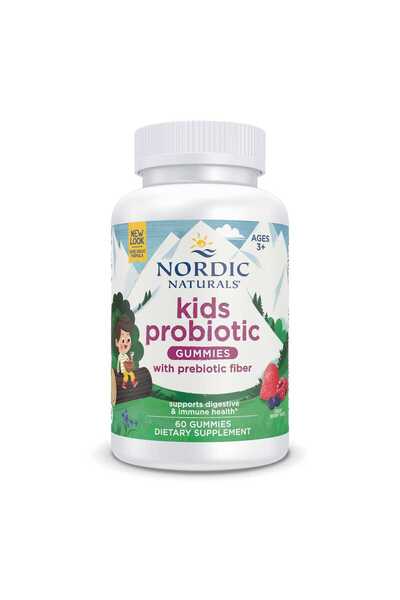 Nordic Naturals Probiotic Kids Gummies 60s