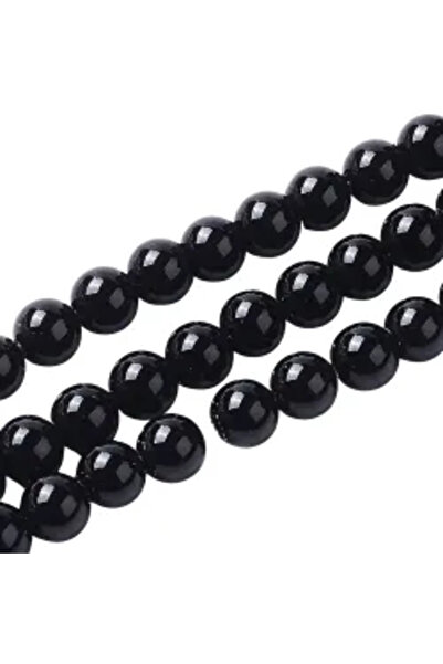 GemSale Mărgele agat negru 4mm 38cm~94buc