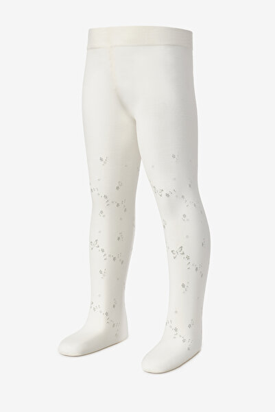 Le Mabelle Κοριτσίστικο καλσόν με σχέδιο πεταλούδας και λουλουδιών σε χρώμα ε...