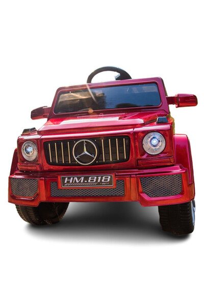 E-ANAMAG Ηλεκτρικό Αυτοκίνητο για Παιδιά AT 68 GIP, Mercedes G Class, Κόκκινο...