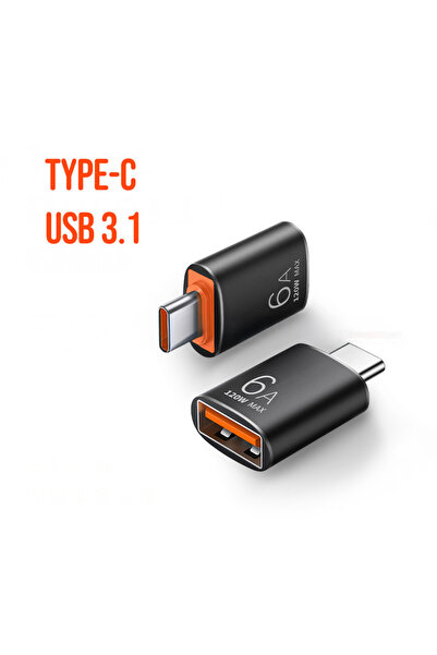 silabor USB 3.1 OTG Adaptörü, Type-C'den USB Flash Belleğe, 6A Şarj, Hızlı Ve...